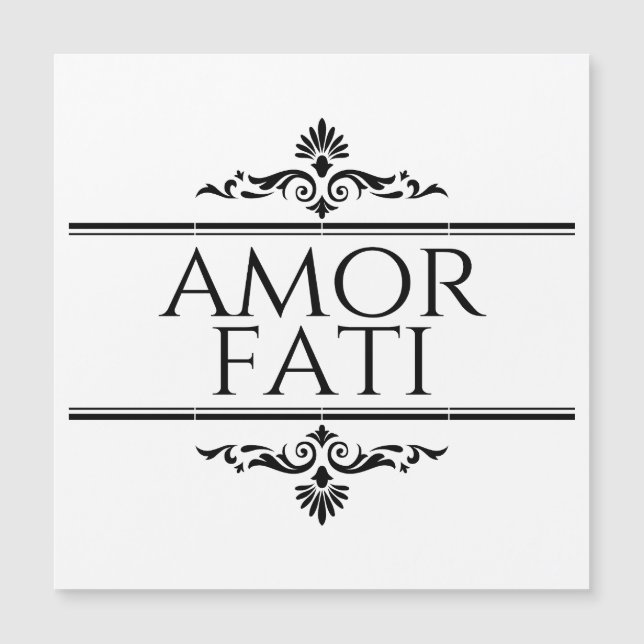 Amor Fati (Anverso)