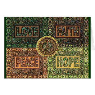 Amor - fe - paz - esperanza
