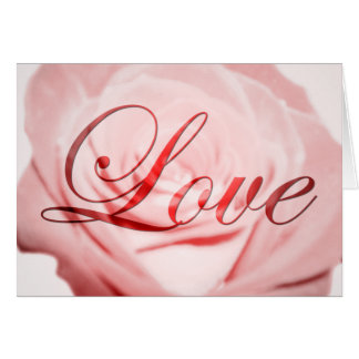 Amor : Flor rosa: