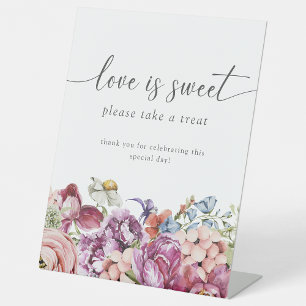 Amor floral es dulce señal