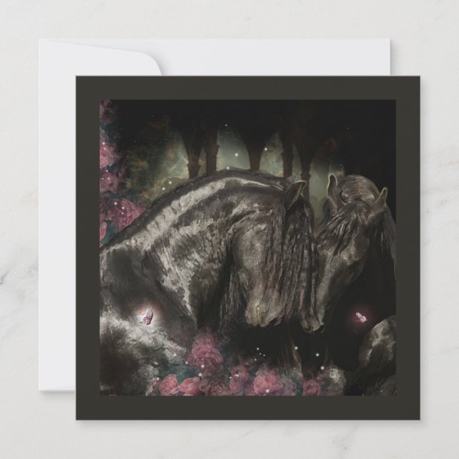 AMOR FRIESIO - Tarjeta de saludo (Anverso)