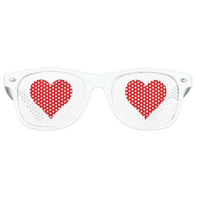 Amor - Gafas de sol Heart Retro (Anverso)