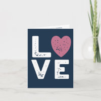 AMOR Gráfico de aspecto Minimalista Invitación a l