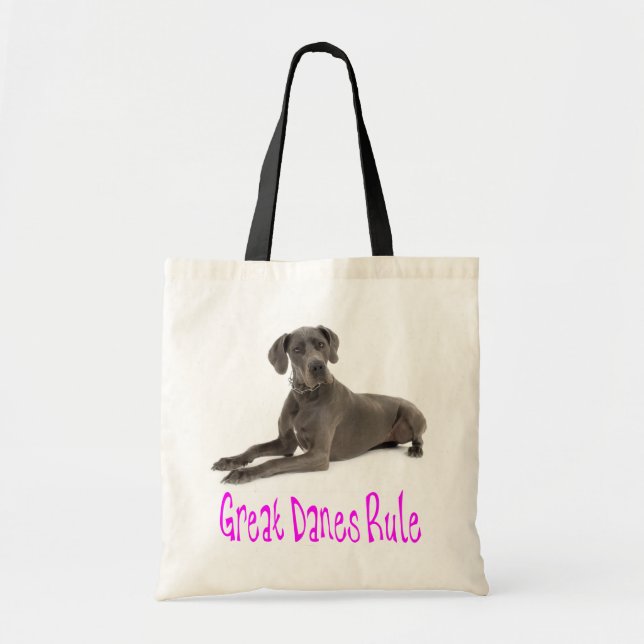 Amor Gran Bolsa de Tog Dane Puppy Dog (Frente)