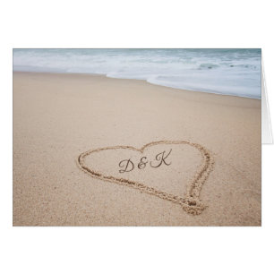 Amor I de la playa del monograma el
