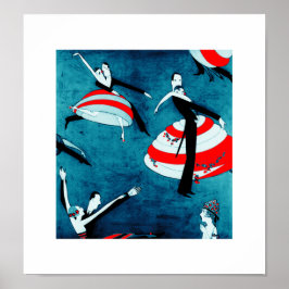 Amor. Impresiones Art Deco de regalo el día de San