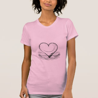 Amor inquebrantable: Camisa de detalles del corazó