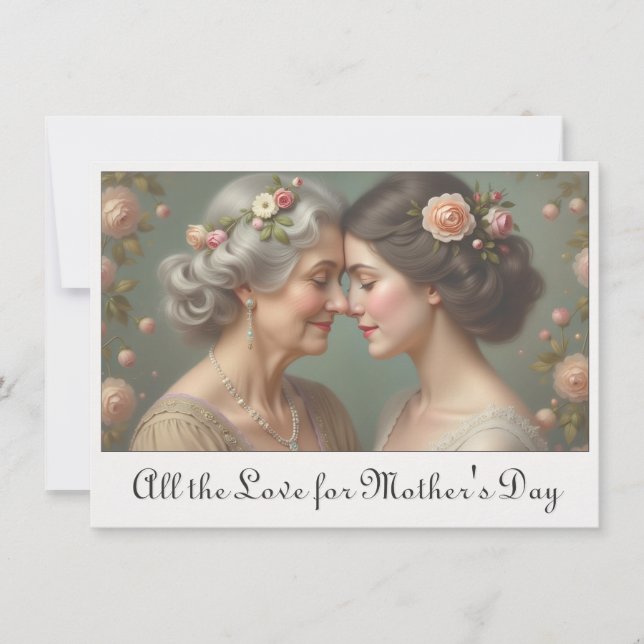 Amor Intemporal Entre Madre e Hija (Anverso)