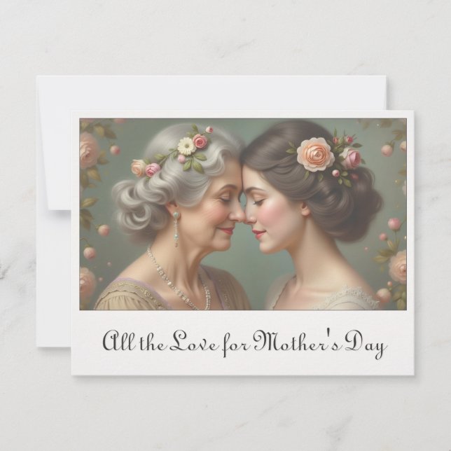 Amor Intemporal Entre Madre e Hija (Anverso)