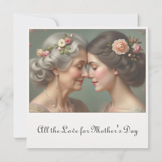Amor Intemporal Entre Madre e Hija (Anverso)