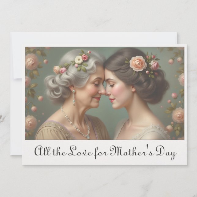 Amor Intemporal Entre Madre e Hija (Anverso)