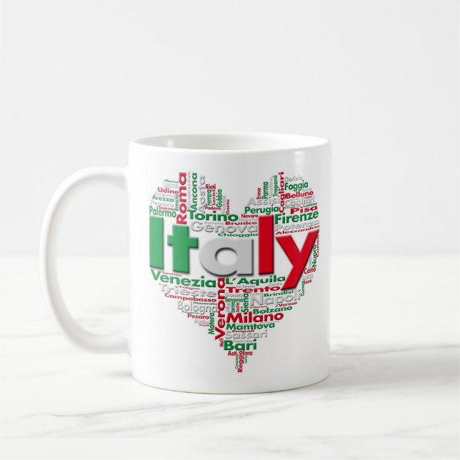 Amor Italia de las tazas I (Izquierda)
