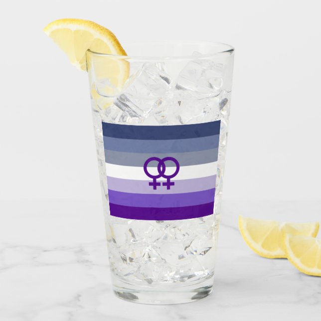 Amor Lésbico Butch Orgullo WLW (Anverso (hielo))