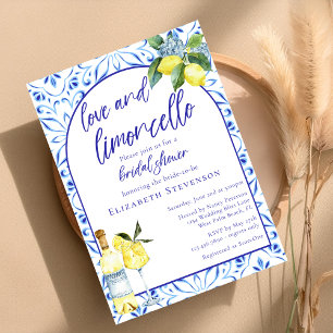 Amor Limoncello Italiano Tarjeta Escrita a Mano pa