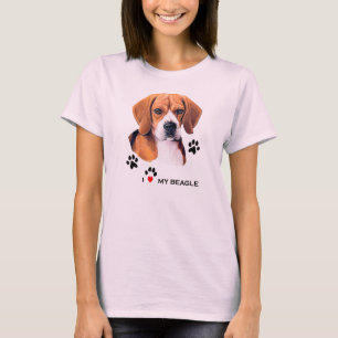 Amor lindo de I mis camisetas del beagle