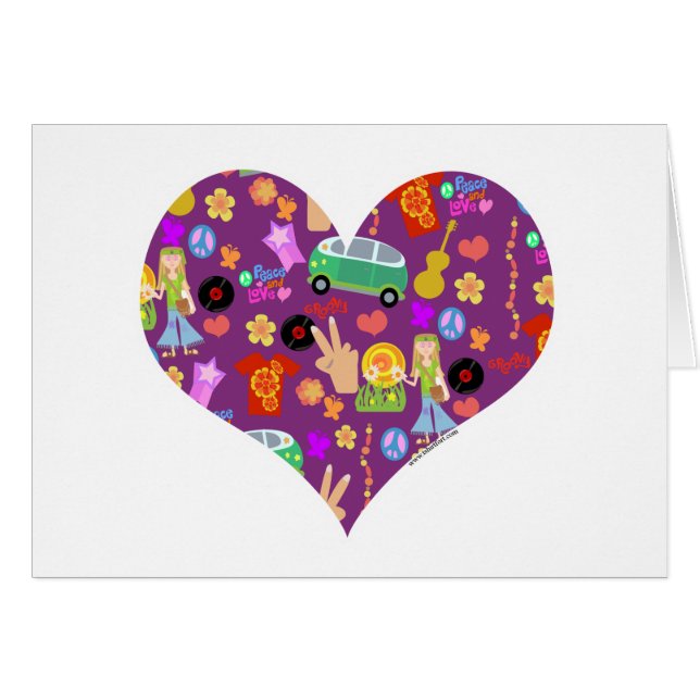 Amor maravilloso de la púrpura 60s (Anverso (Horizontal))