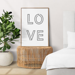 Amor moderno | Cotización monocroma Arte de moda