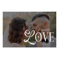 Amor Moderno Foto de Boda Personalizada Parejas Mo
