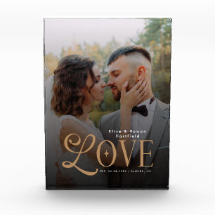 Amor Moderno Foto de Boda Personalizada Parejas Mo