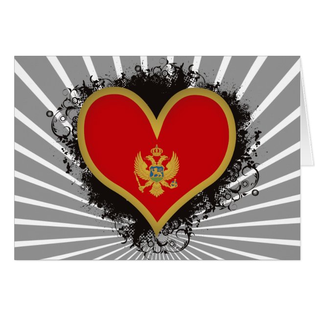 Amor Montenegro del vintage I (Anverso (Horizontal))