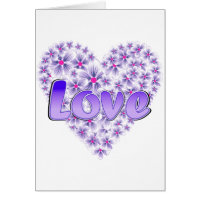 Amor morado y margaritas