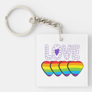 Amor Orgullo. LGBT+Orgullo. Orgullo amor Llavero
