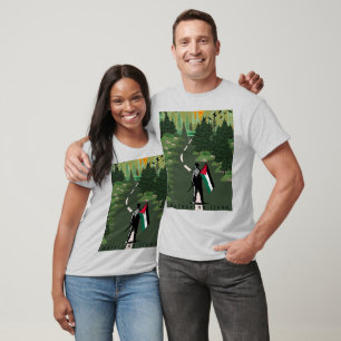 Amor palestino - Camiseta de arte Inspirador"