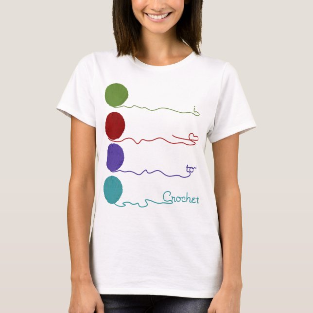 Amor para crochet la camisa (Anverso)