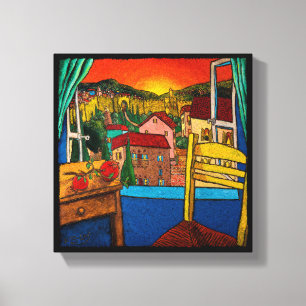 Amor para Jerusalén, impresión de la lona del