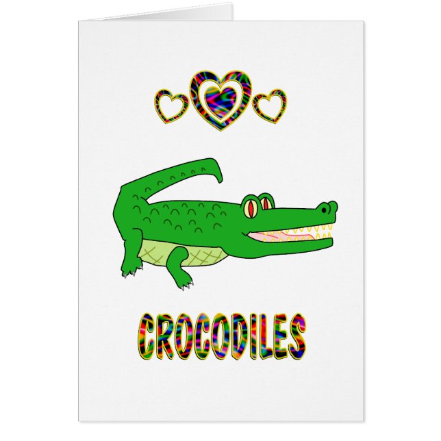 Amor para los cocodrilos (Frente)