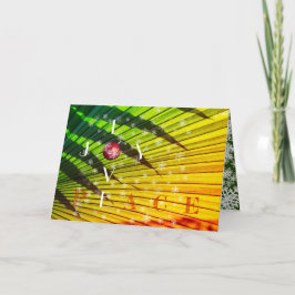 Amor, Paz, tarjeta de Navidades