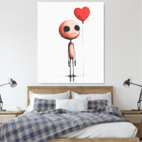 Amor perdido - Impresión de arte surrealista oscur