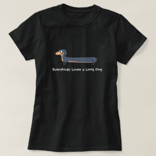 Amor Perro Largo - Camiseta Dachshund
