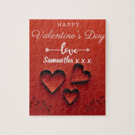 Amor personalizado del rompecabezas de San Valentí