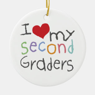 Amor personalizado mi ornamento de los graduadores