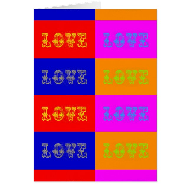 Amor por el arte pop (Frente)