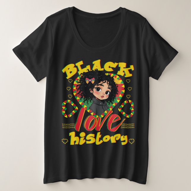 Amor por la Historia Negra (Anverso del diseño)