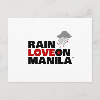 Amor por la lluvia en la postal de Manila
