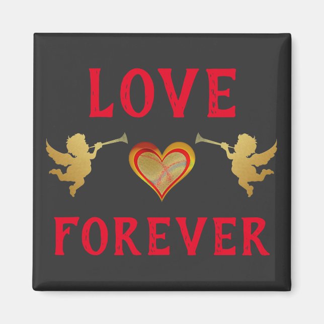 Amor por siempre imán (Frente)