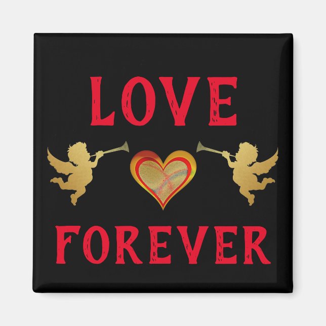 Amor por siempre imán (Frente)