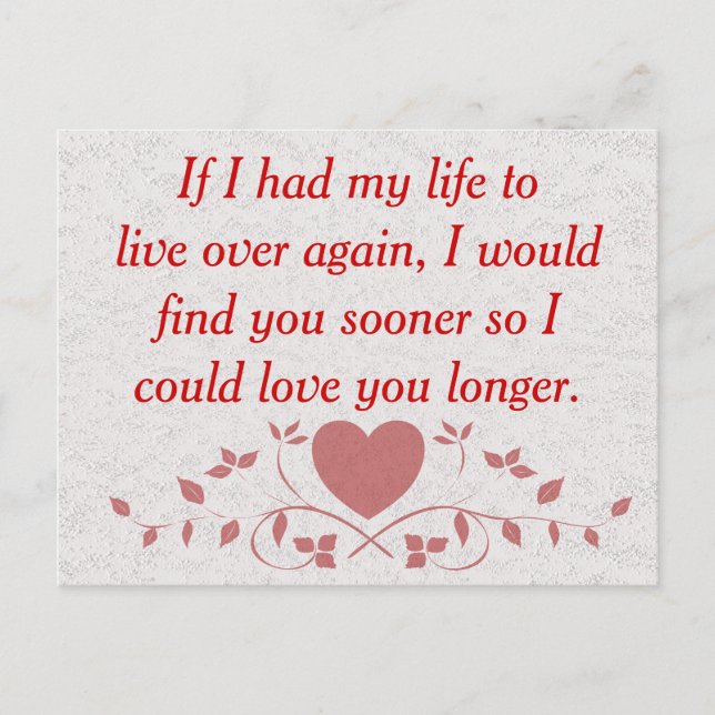 Amor - postal (Anverso)