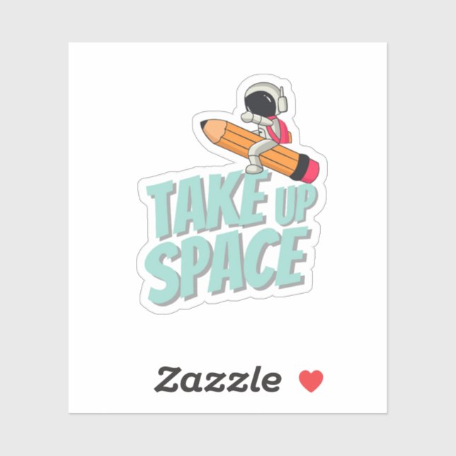 Amor propio y pegatina positivo (Hoja)