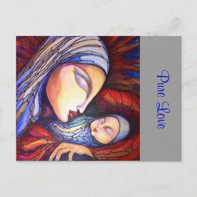 Amor puro - Tarjeta postal (Anverso)