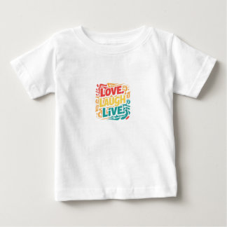 Amor, risa, camiseta en vivo