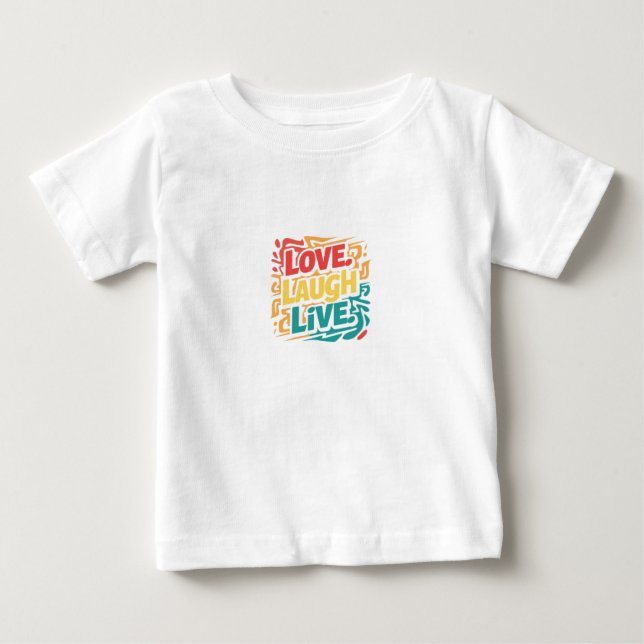 Amor, risa, camiseta en vivo (Anverso)