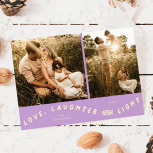Amor Risa Luz Navidad Foto Wisteria Limón