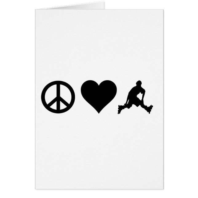 Amor Rollerblading de la paz (Frente)