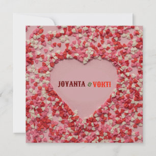 Amor romántico Joyanta & Vokti color rojo granate