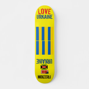 AMOR Skateboard UCRANIANA, 73/7" Deck
