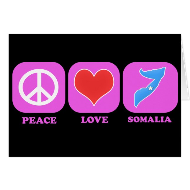Amor Somalia de la paz (Anverso (Horizontal))